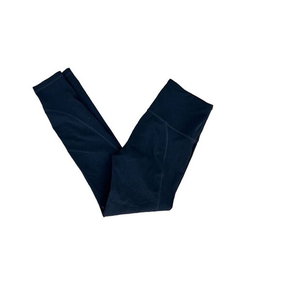 Athleta Black Skinny Ankle Leggings Size XS Pull On Yoga Workout Gym Stretch - Picture 1 of 9